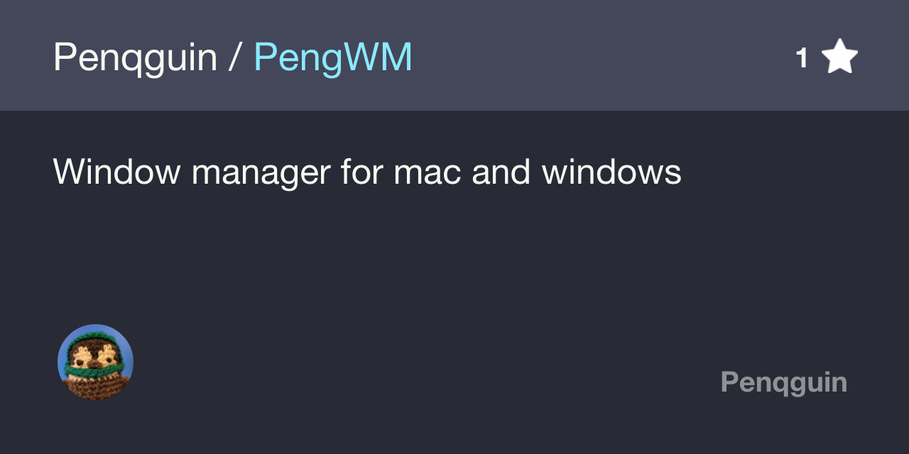 PengWM